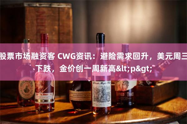 股票市场融资客 CWG资讯：避险需求回升，美元周三下跌，金价创一周新高<p>