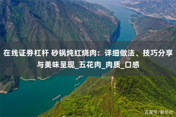 在线证劵杠杆 砂锅炖红烧肉：详细做法、技巧分享与美味呈现_五花肉_肉质_口感